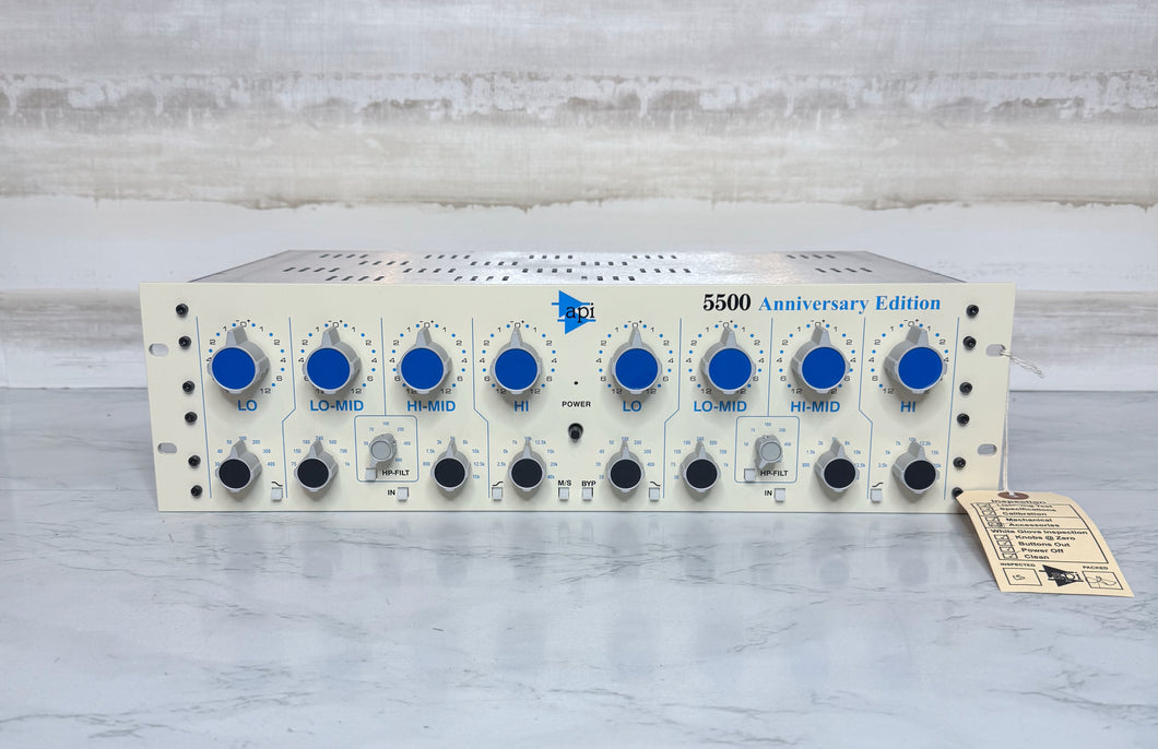 API 5500 Anniversary Edition Stereo Equalizer