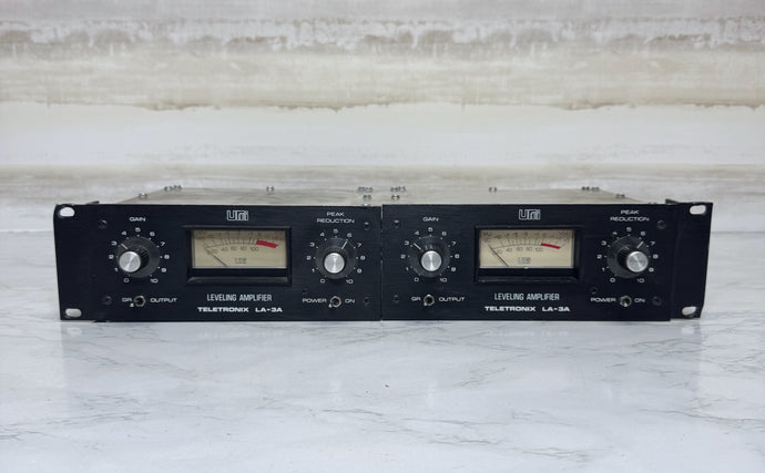 Teletronix Urei LA-3A Compressor Pair Universal Audio