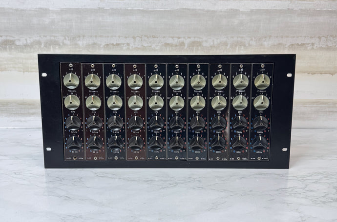 Telefunken TAB W395a Equalizer 10-Channel Rack