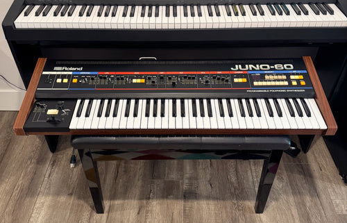 Roland Juno 60 Polyphonic Analog Synthesizer + MD-8 Interface