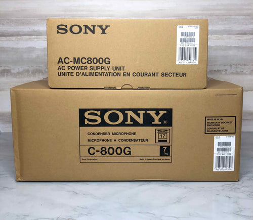 Sony C-800G Tube Condenser Microphone (NEW)