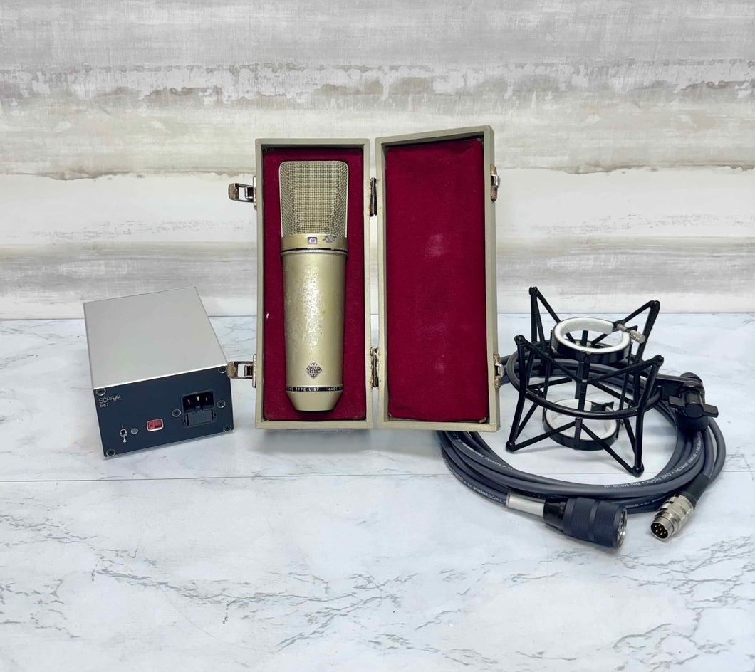 Vintage Telefunken Neumann U67 Tube Condenser Microphone