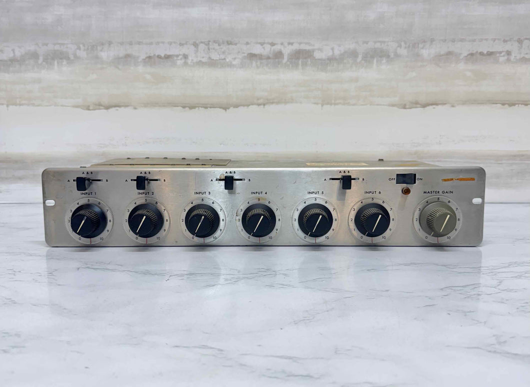 Ampex AM-10 Mixer