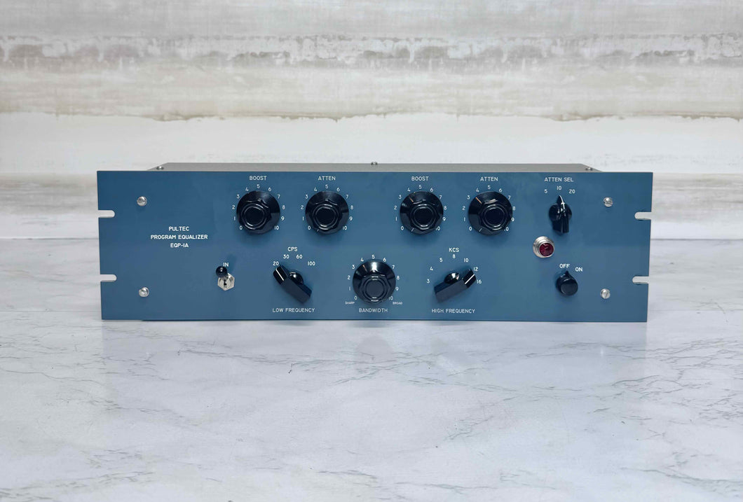 Pultec EQP-1A Program Tube Equalizer Pulse Techniques