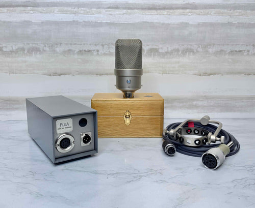 Custom Flea M50 Tube Condenser Microphone (with Telefunken AC701)