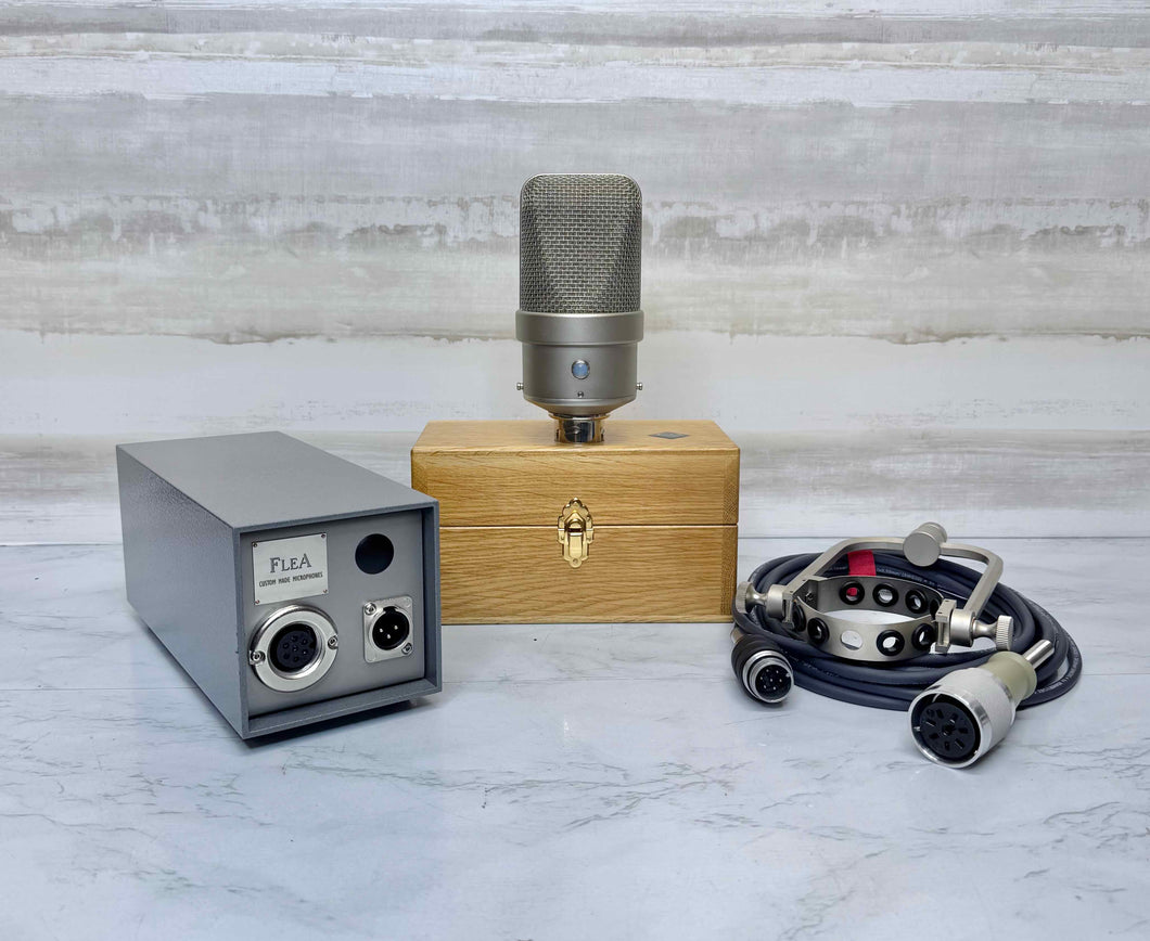 Custom Flea M50 Tube Condenser Microphone (with Telefunken AC701)