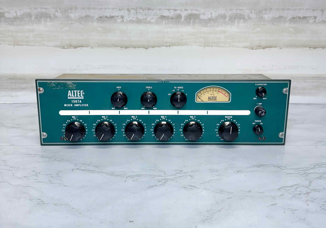 Altec 1567A Tube Microphone Preamp 5 Channel Mixer