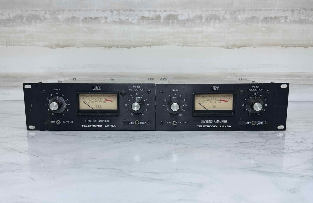 Teletronix Urei LA-3A Compressor Pair Universal Audio
