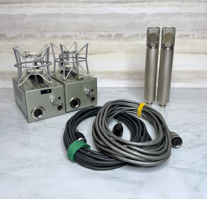 Lucas CS-1 Large Diaphragm Tube Condenser Microphone (Pair)