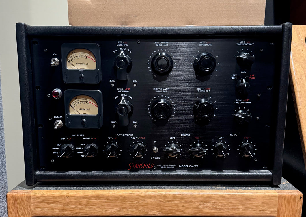 Stam Audio StamChild SA-670 Stereo Tube Compressor